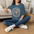 Atilla the Hen Mono T-Shirt