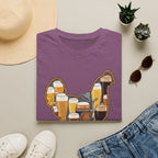 Hen Silhouette Beer V T-Shirt