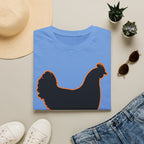 Hen Silhouette Black T-Shirt