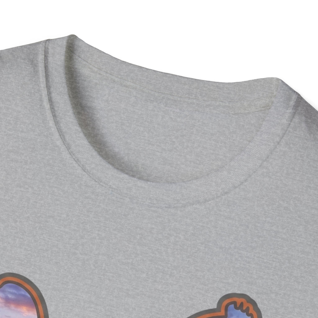 Hen Silhouette Beach T-Shirt