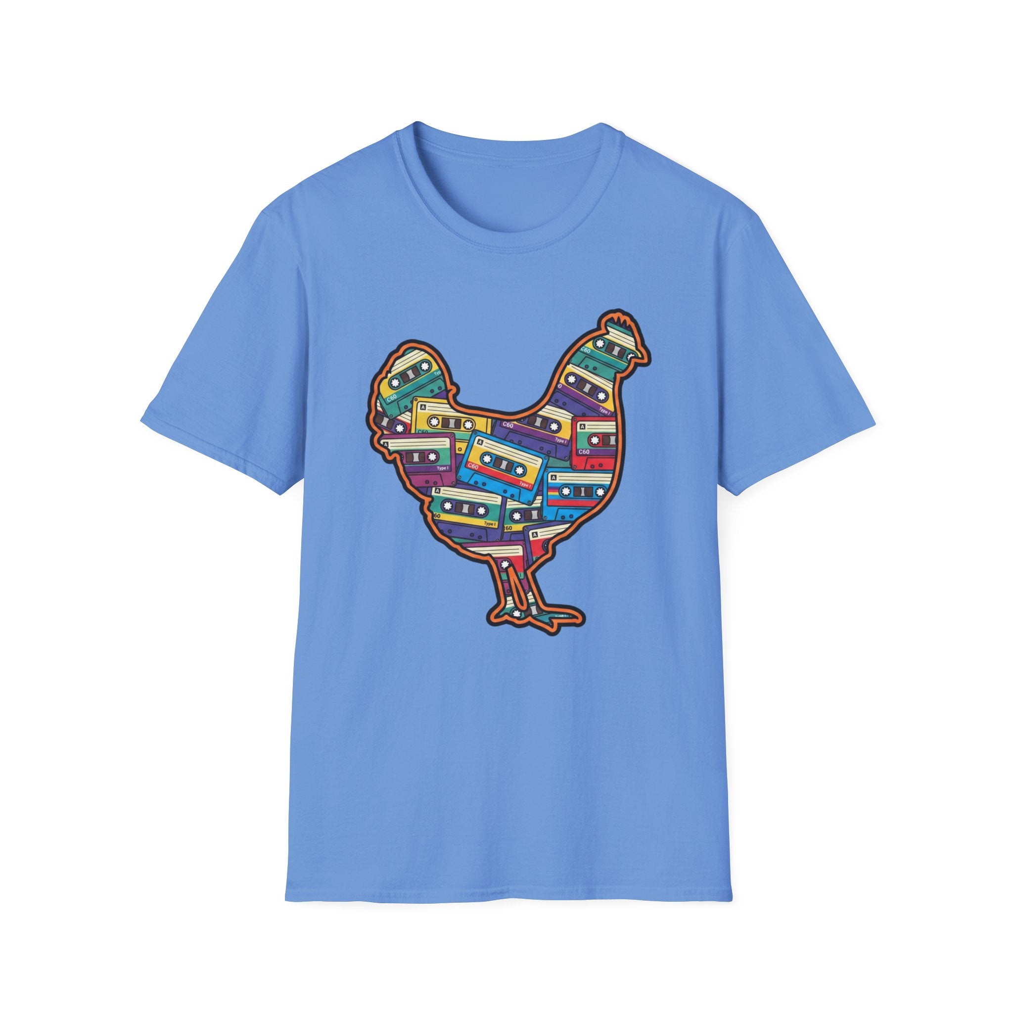 Hen Silhouette Cassettes V T-Shirt