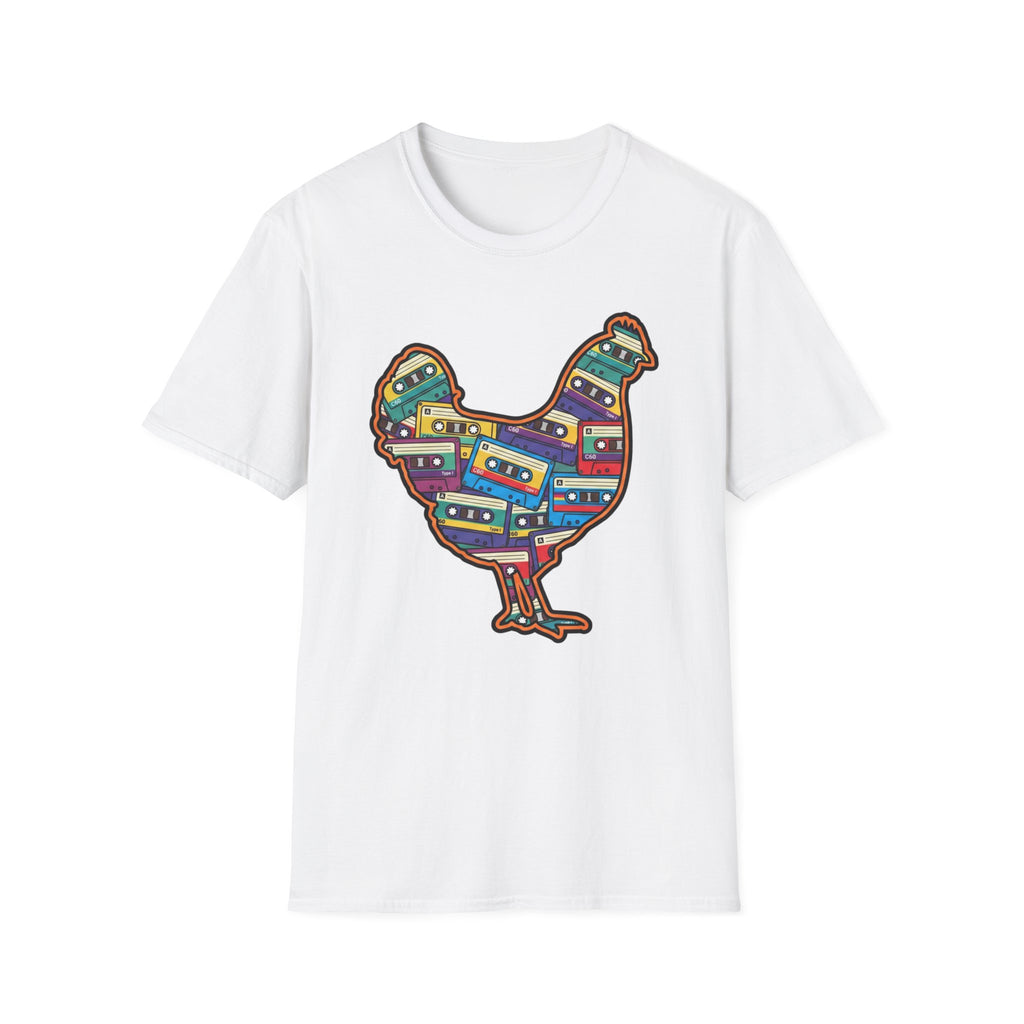Hen Silhouette Cassettes V T-Shirt