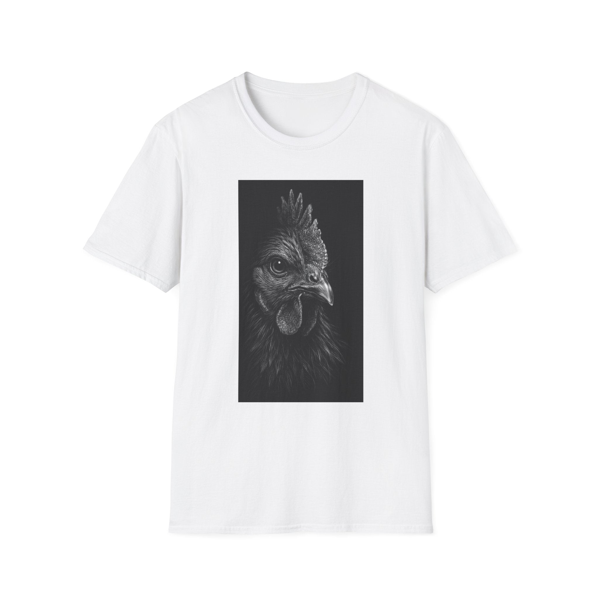 Chicken Face Side T-Shirt