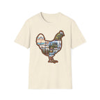 Hen Silhouette Yoga V T-Shirt