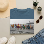 Beach Hens Sitting Color T-Shirt