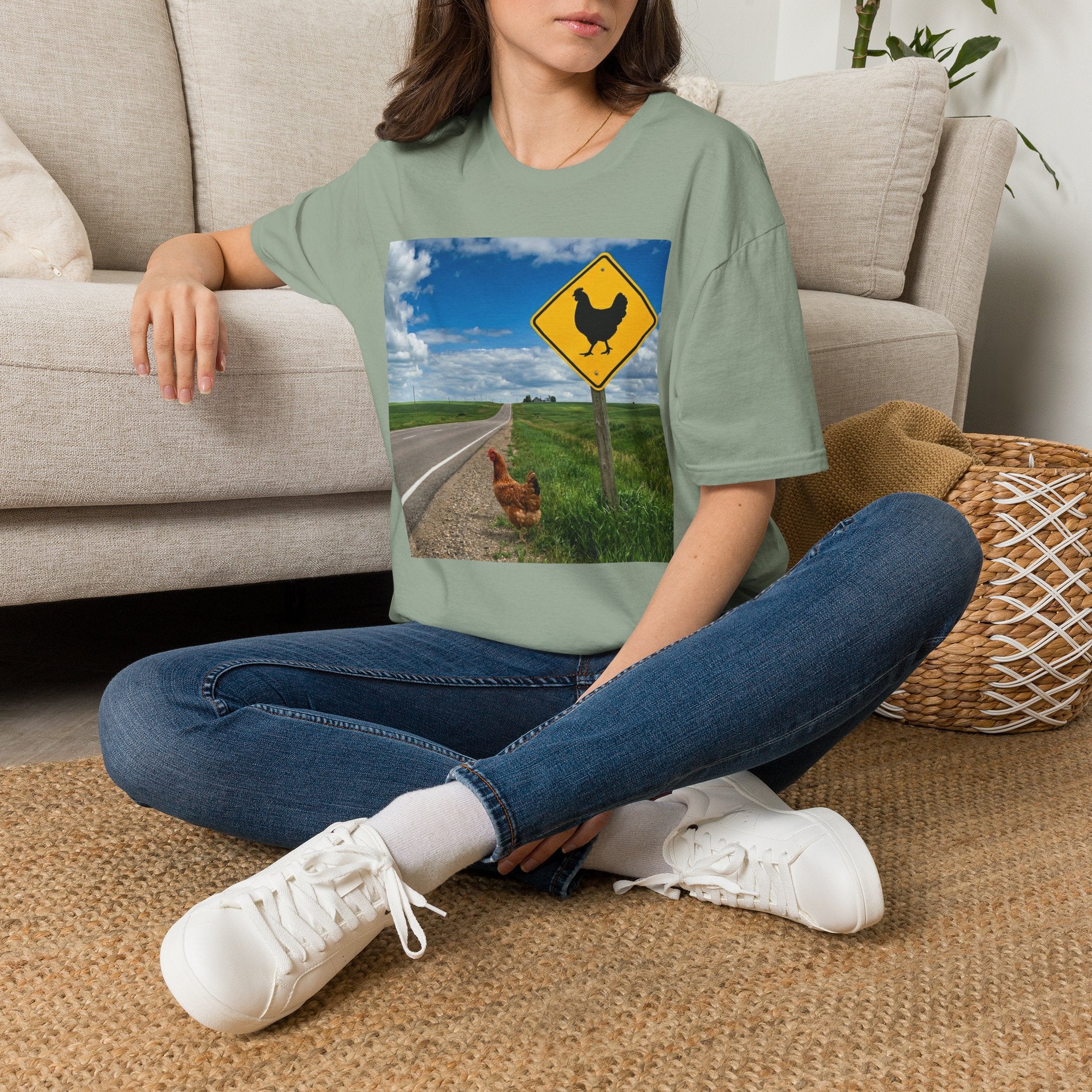 Chicken Crossing T-Shirt