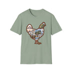 Hen Silhouette Yoga T-Shirt