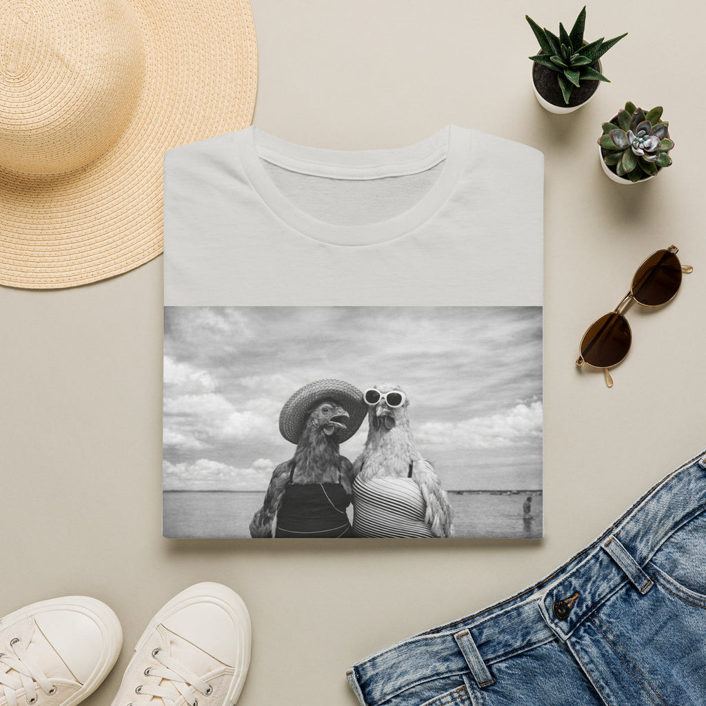 Day at the Beach B&W T-Shirt