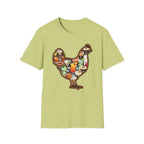 Hen Silhouette Cocktails V T-Shirt