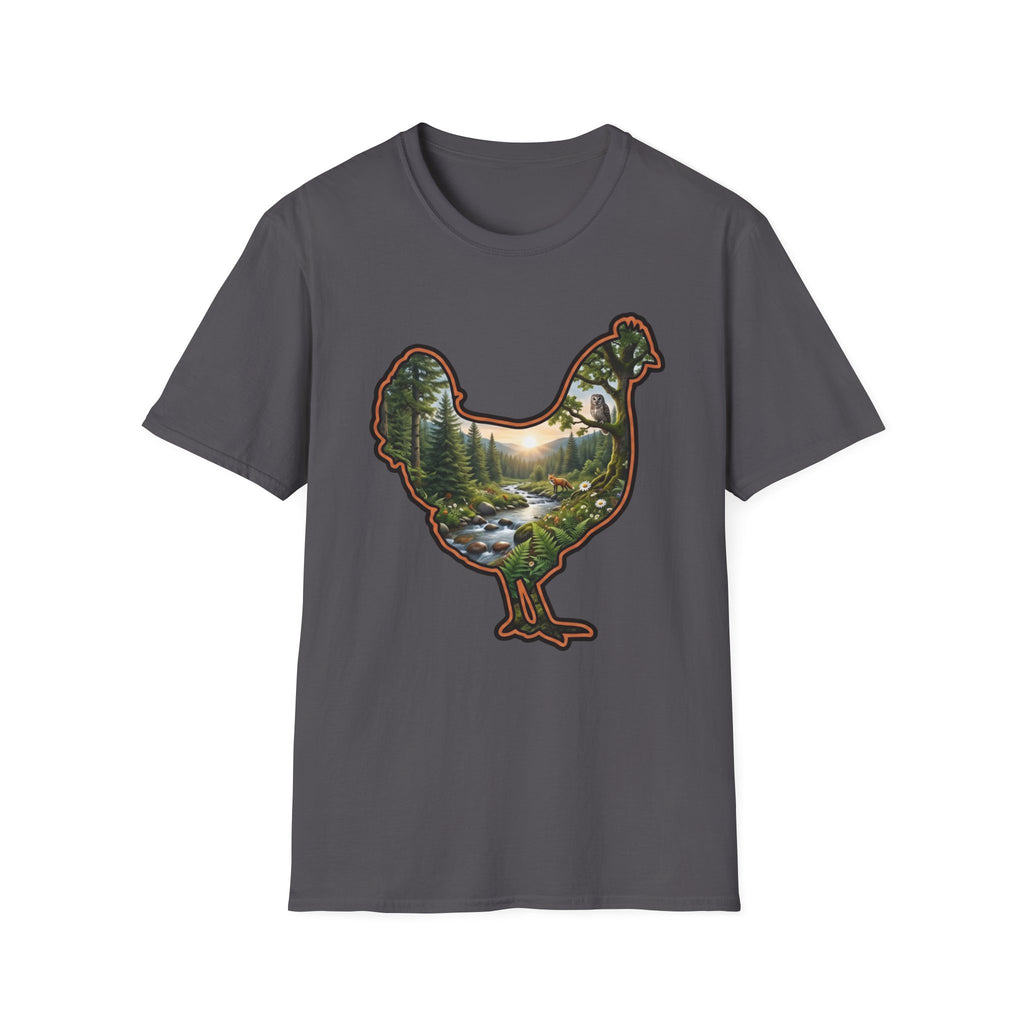 Hen Silhouette Nature T-Shirt