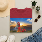 3 Rooster Sunrise Barn T-Shirt