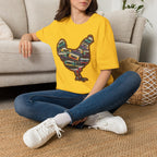 Hen Silhouette Cassettes T-Shirt