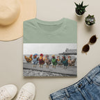 Beach Hens Sitting Color T-Shirt