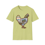 Hen Silhouette Yoga V T-Shirt