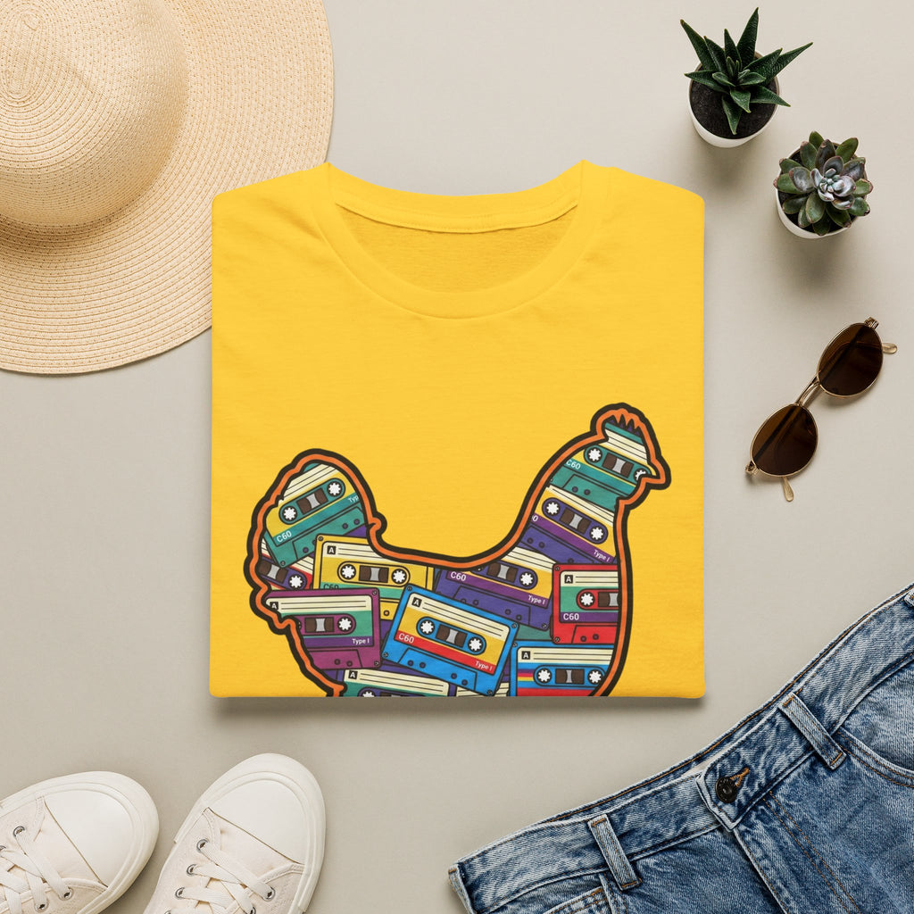 Hen Silhouette Cassettes V T-Shirt