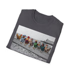 Beach Hens Sitting Color T-Shirt