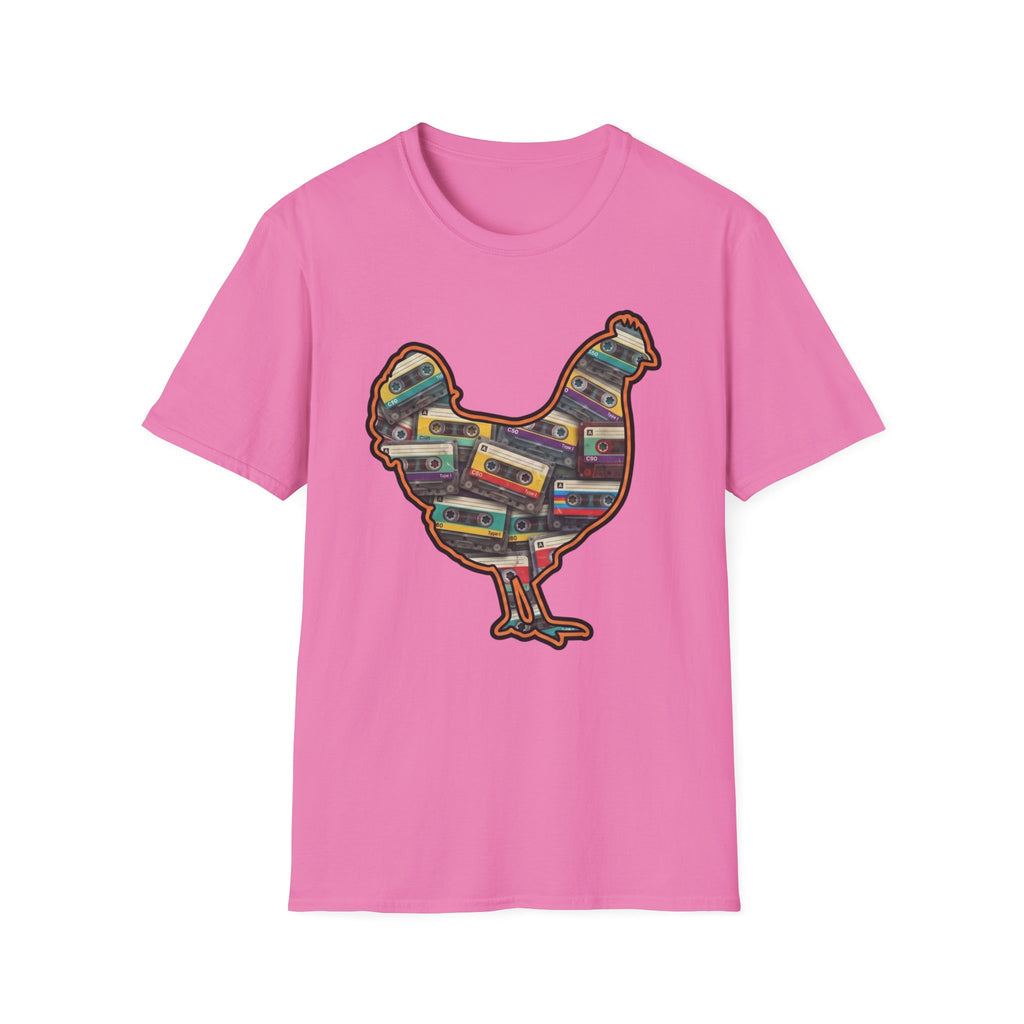 Hen Silhouette Cassettes T-Shirt