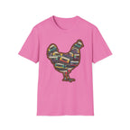 Hen Silhouette Cassettes T-Shirt