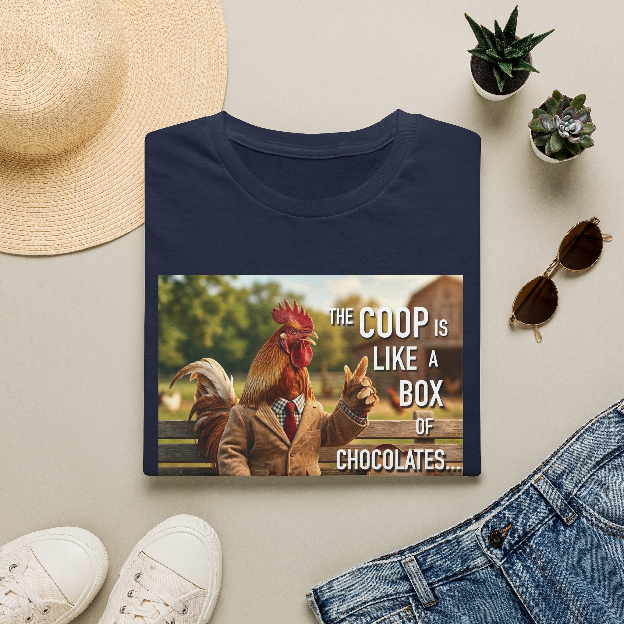The Coop Chocolates Text T-Shirt