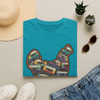 Hen Silhouette Cassettes T-Shirt