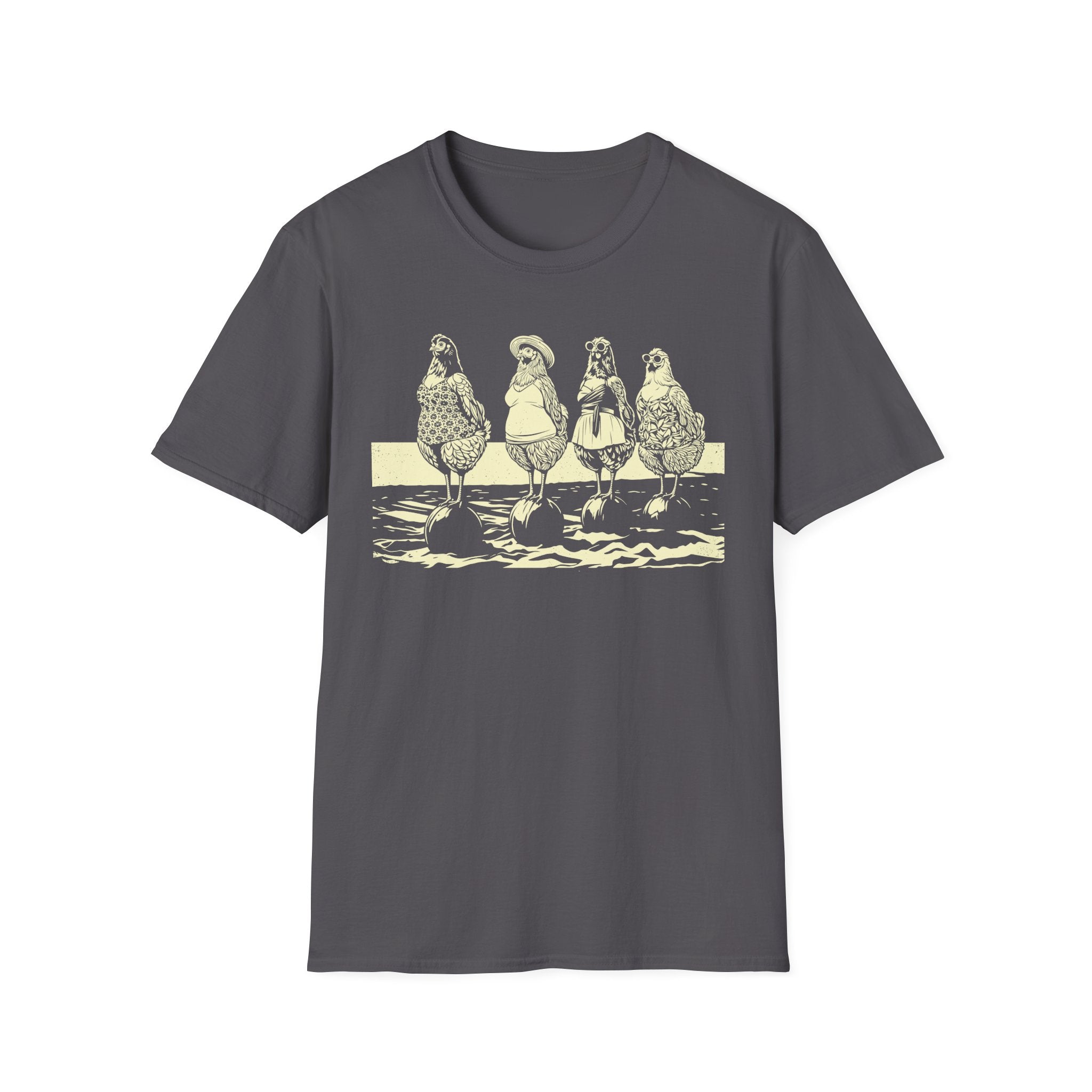Beach Ball Hens Light T-Shirt