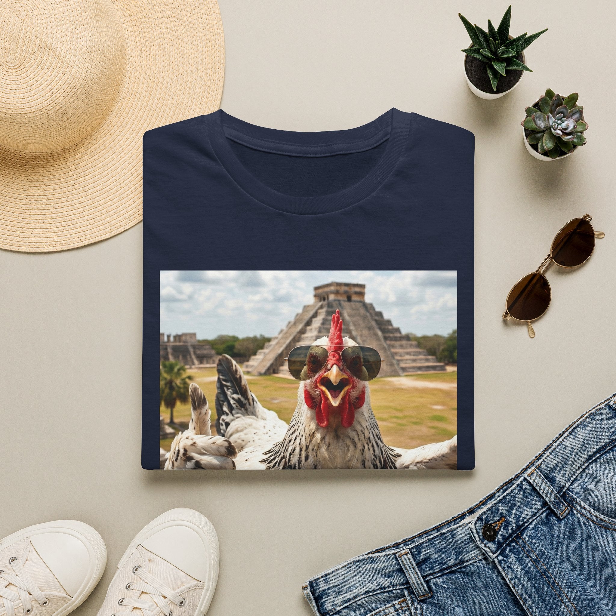 Delaware Chichen Itza Selfie T-Shirt