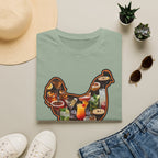 Hen Silhouette Cocktails T-Shirt