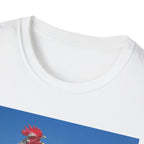 3 Rooster Sunrise Mountain T-Shirt