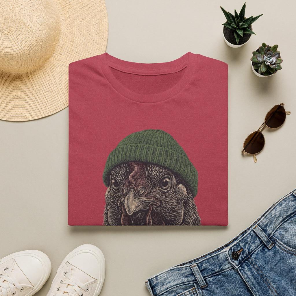 Hen Beanie T-Shirt