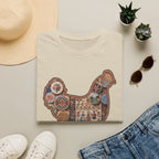 Hen Silhouette Needlepoint T-Shirt
