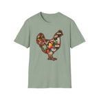 Hen Silhouette Cocktails T-Shirt