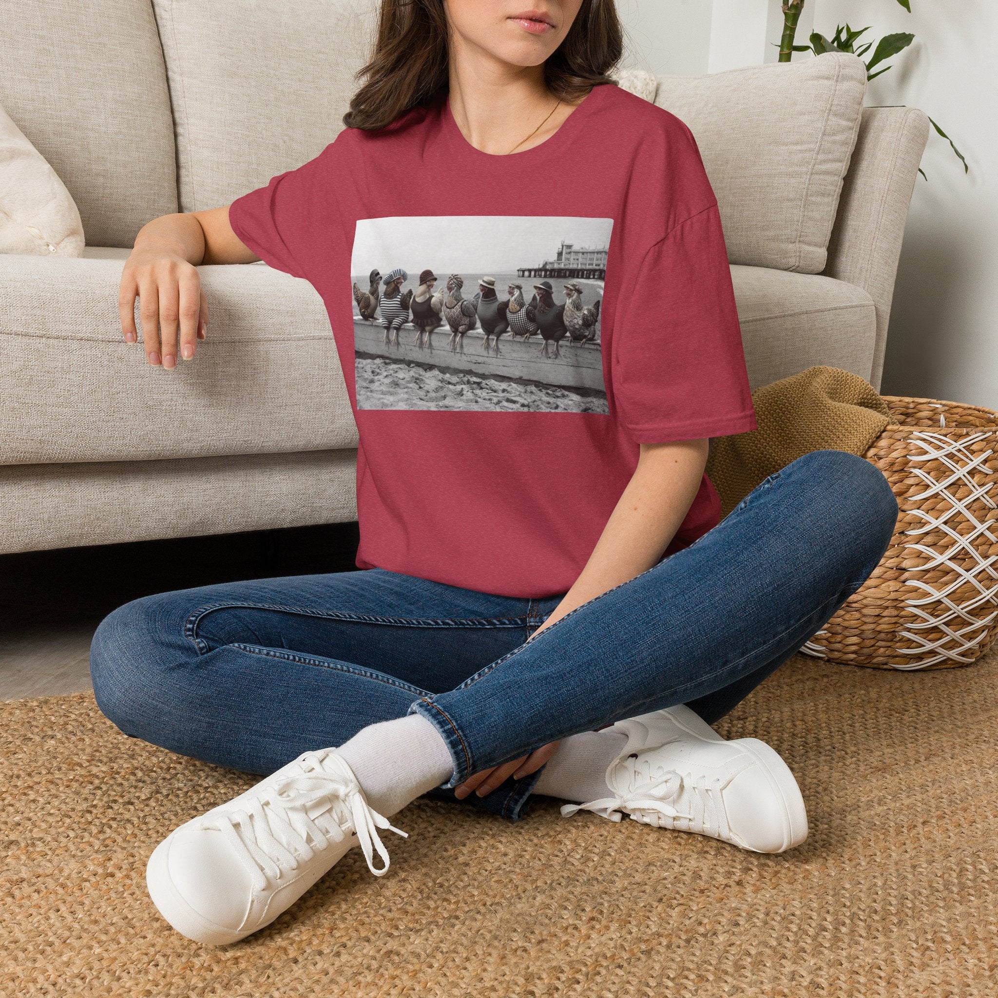 Beach Hens Sitting T-Shirt