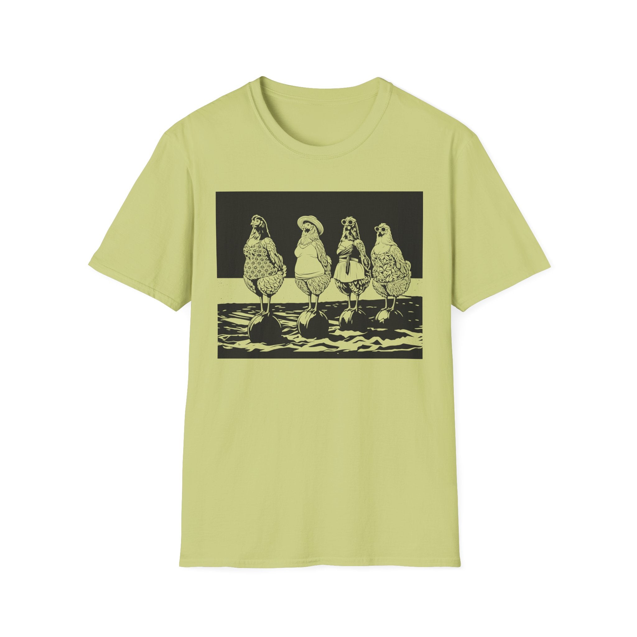 Beach Ball Hens Dark T-Shirt