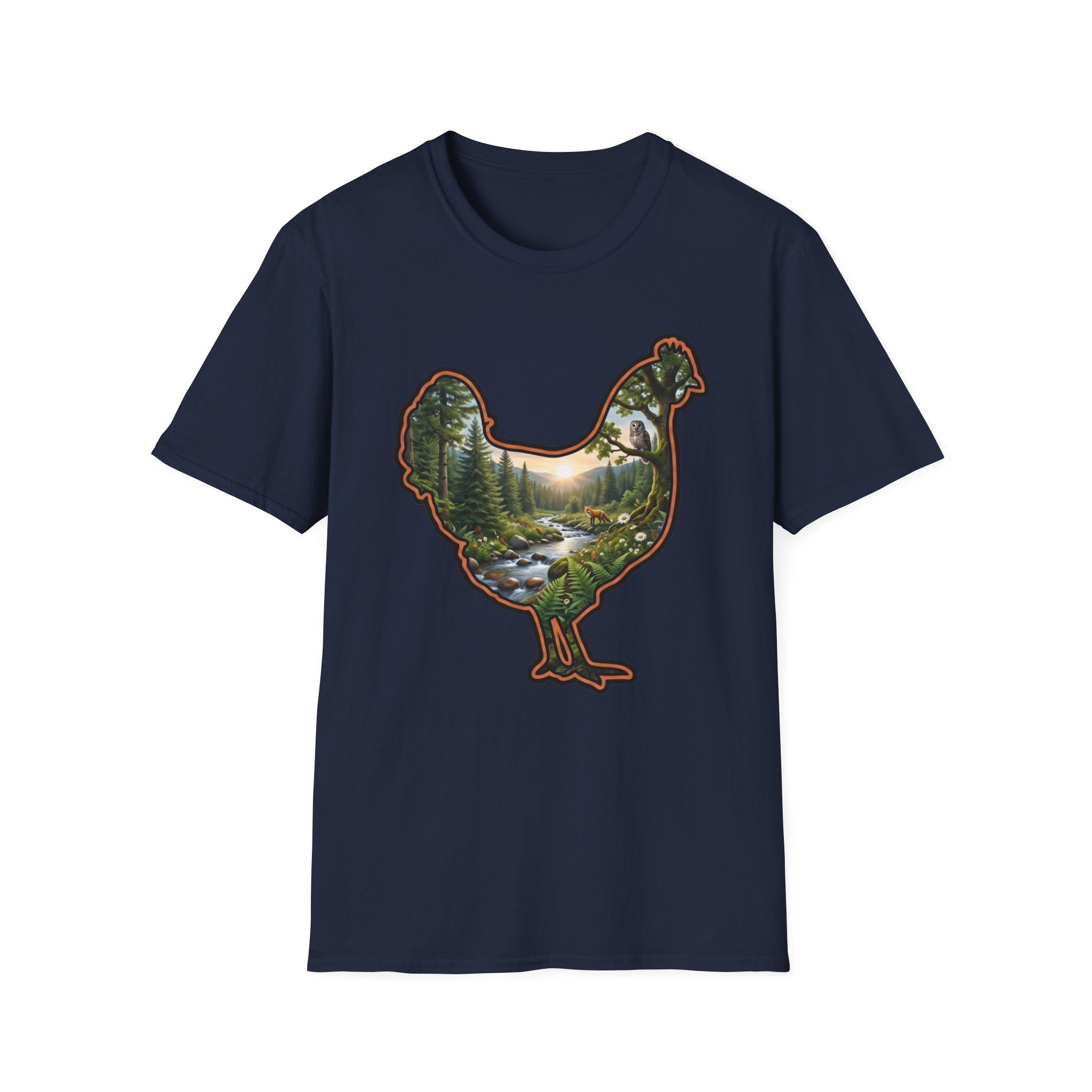 Hen Silhouette Nature T-Shirt