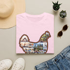 Hen Silhouette Yoga T-Shirt