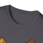 Hen Silhouette Sunflower V T-Shirt