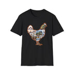 Hen Silhouette Yoga T-Shirt
