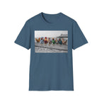 Beach Hens Sitting Color T-Shirt