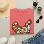 Hen Silhouette Cocktails V T-Shirt