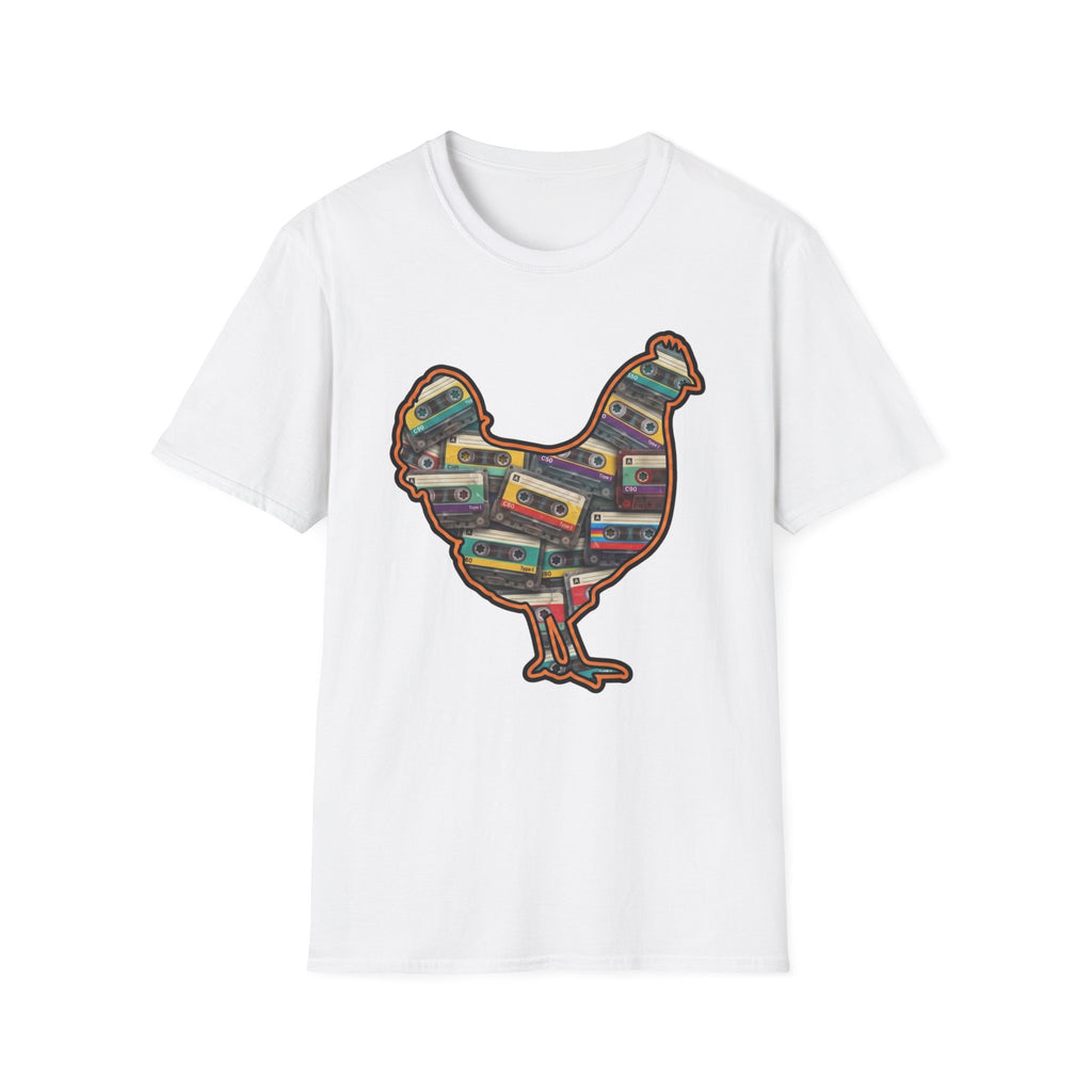 Hen Silhouette Cassettes T-Shirt