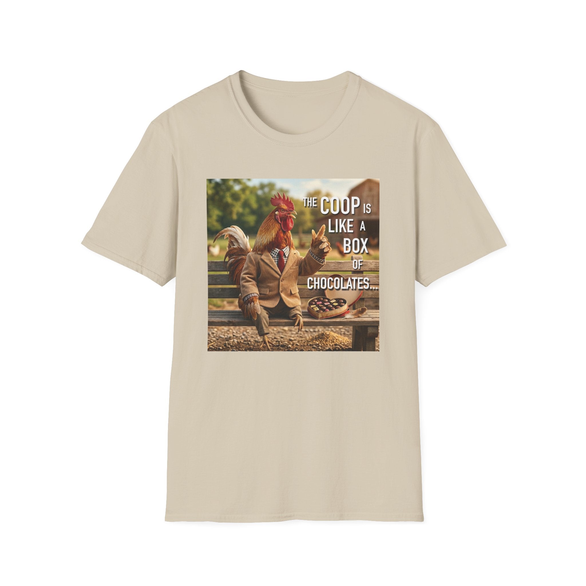 The Coop Chocolates Text T-Shirt