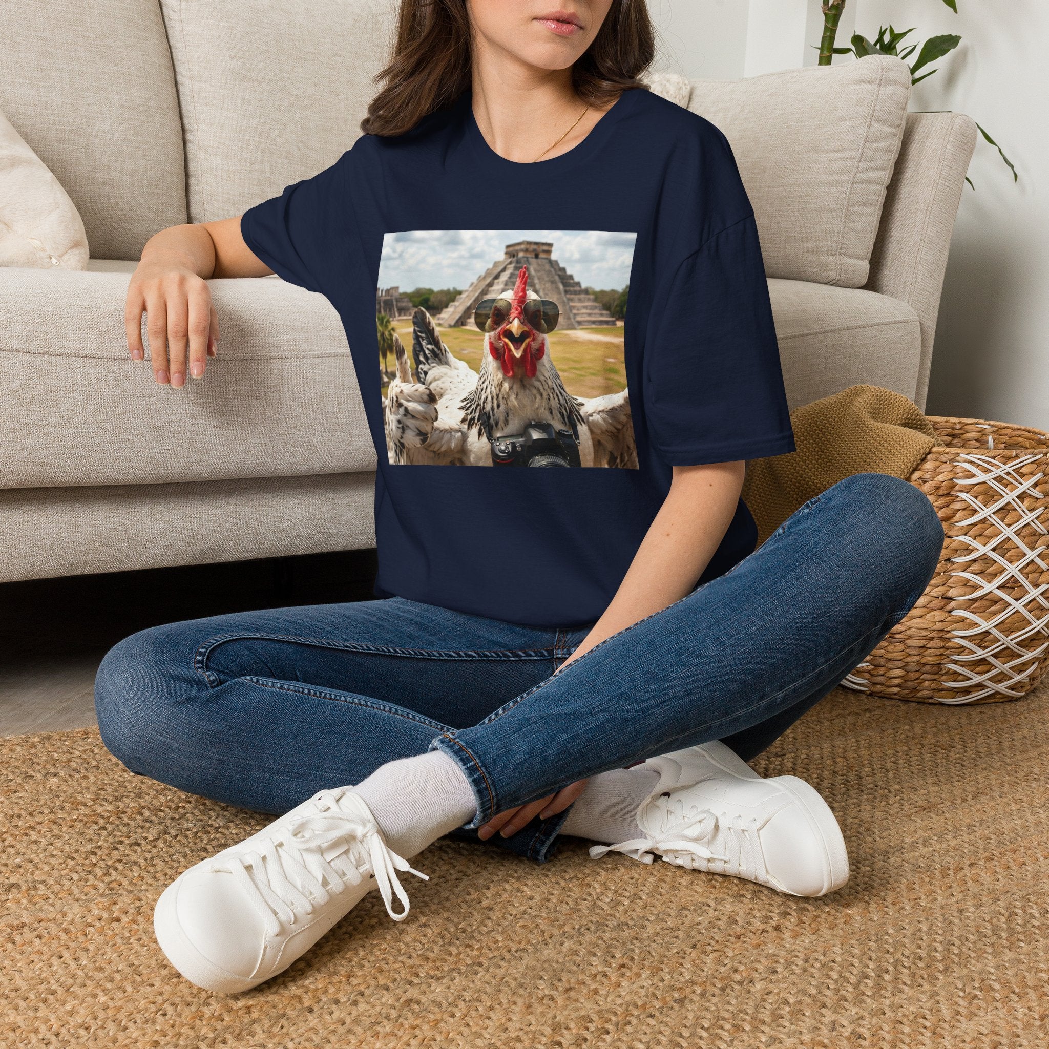 Delaware Chichen Itza Selfie T-Shirt