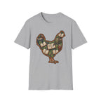 Hen Silhouette Books T-Shirt
