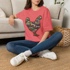 Hen Silhouette Cassettes T-Shirt