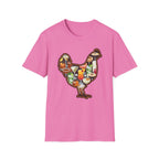 Hen Silhouette Cocktails V T-Shirt