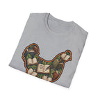 Hen Silhouette Books T-Shirt