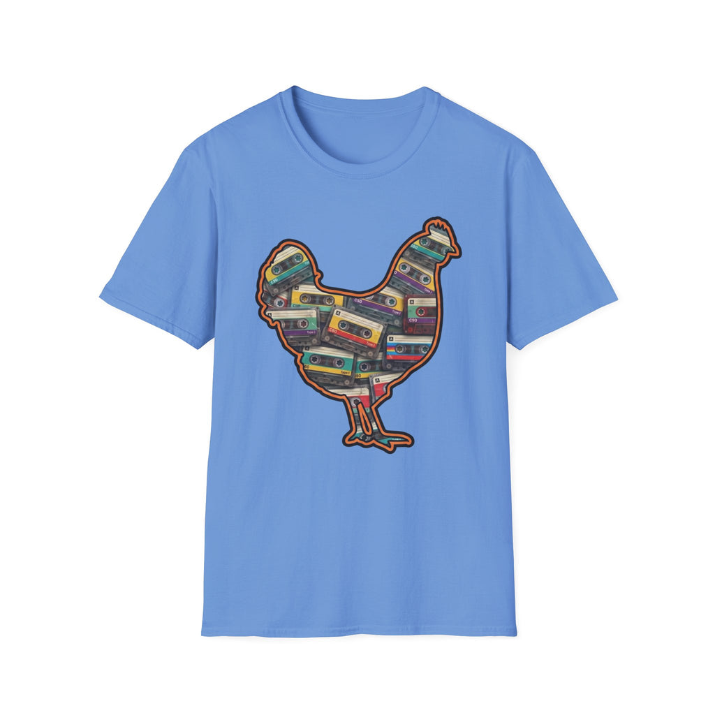 Hen Silhouette Cassettes T-Shirt