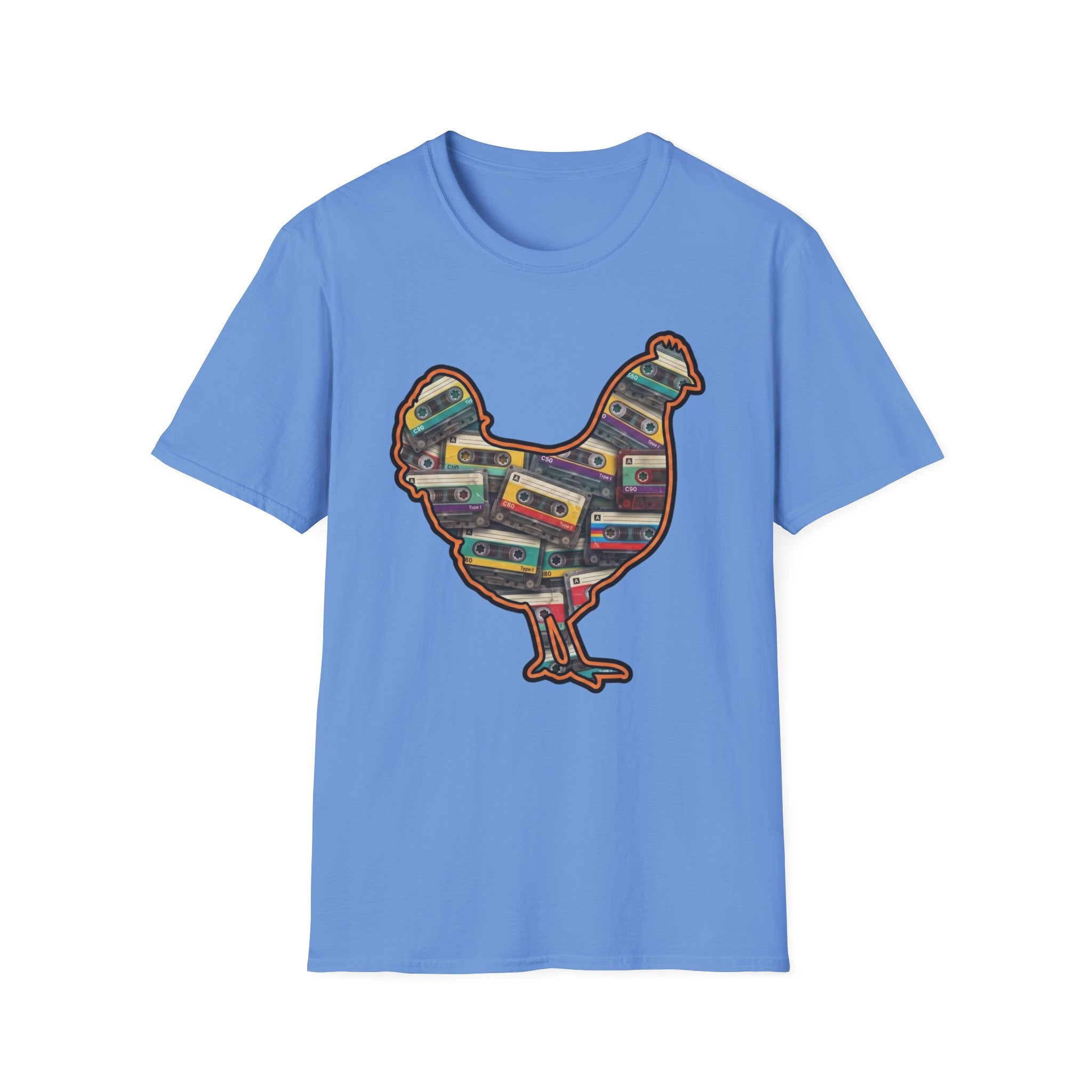 Hen Silhouette Cassettes T-Shirt