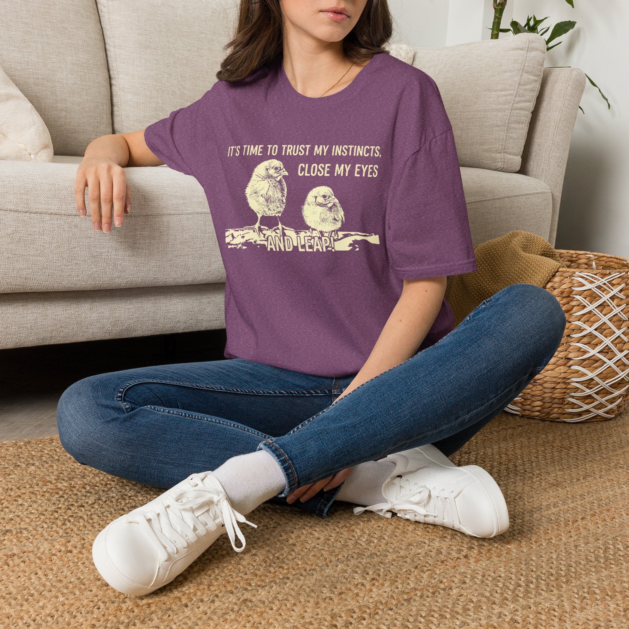Baby Chicks Leap Mono T-Shirt