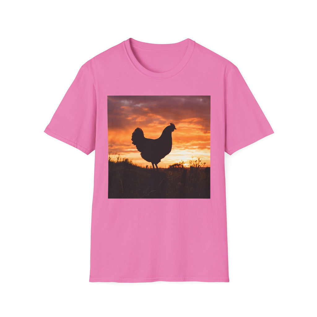 Hen Silhouette Fence T-Shirt